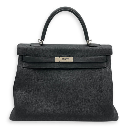 Kelly 35 Black in Togo, Palladium hardware
