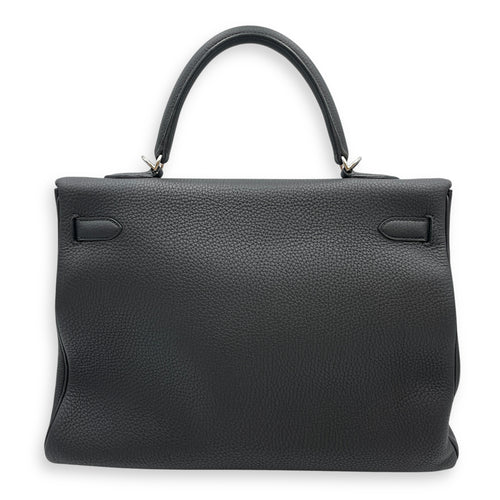 Kelly 35 Black in Togo, Palladium hardware