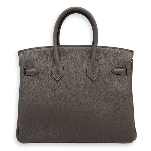 Birkin 25 Etain in Togo, Gold hardware