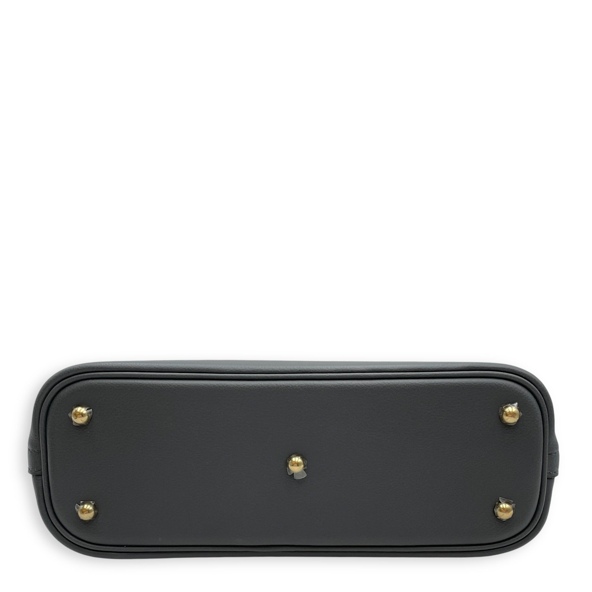 Bolide 1923 25 Gris Misty in Evercolor, Permabrass hardware