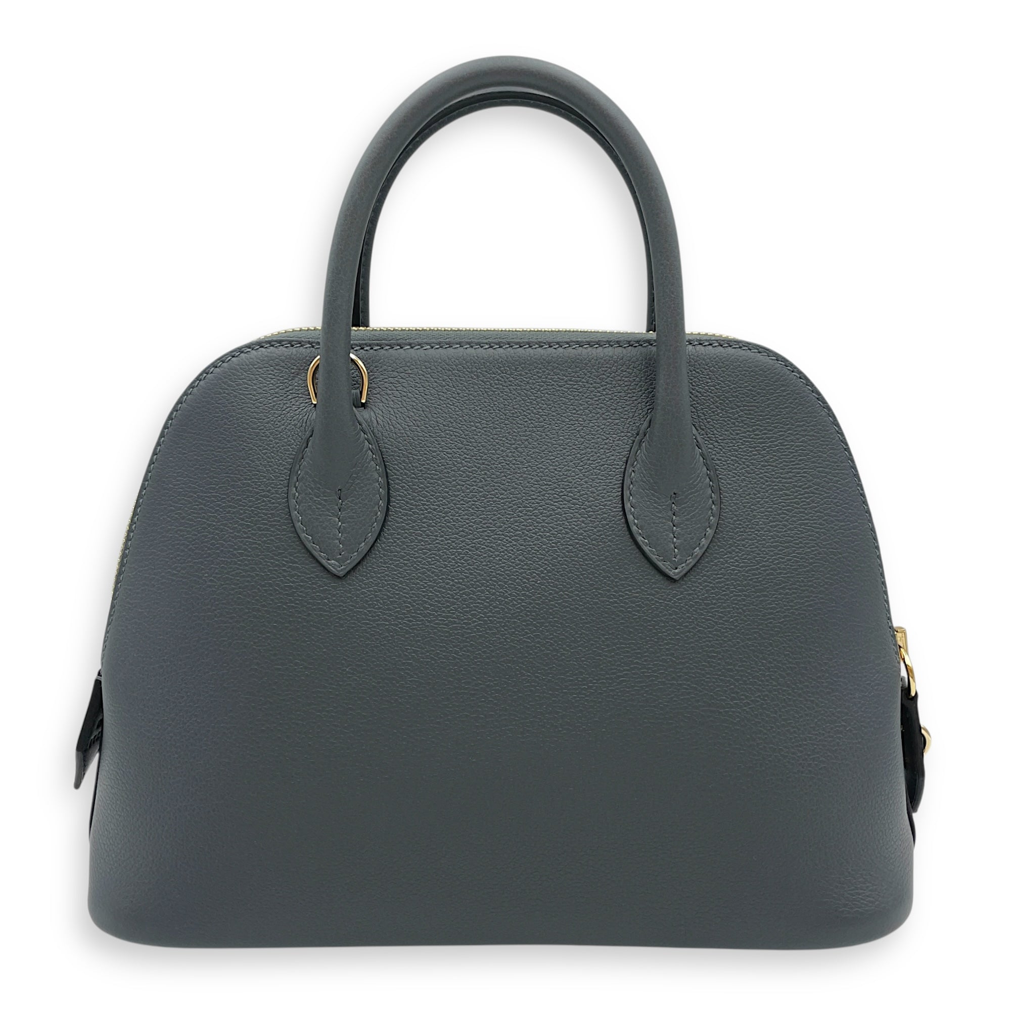 Bolide 1923 25 Gris Misty in Evercolor, Permabrass hardware