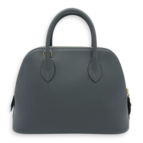 Bolide 1923 25 Gris Misty in Evercolor, Permabrass hardware