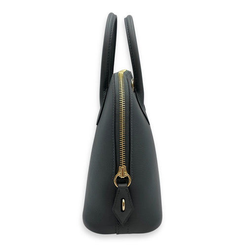 Bolide 1923 25 Gris Misty in Evercolor, Permabrass hardware