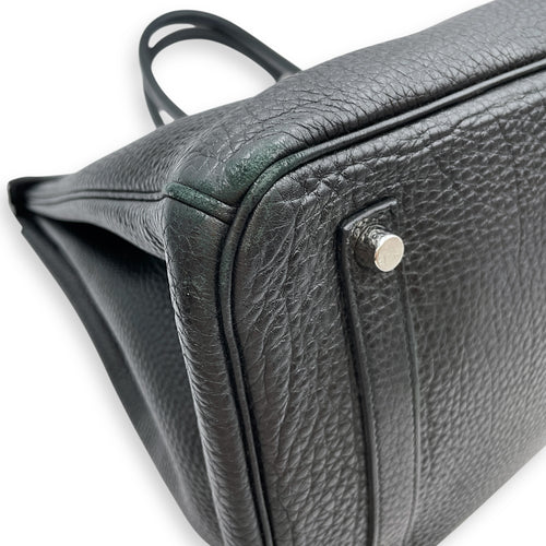Birkin 35 Black in Togo, Palladium hardware