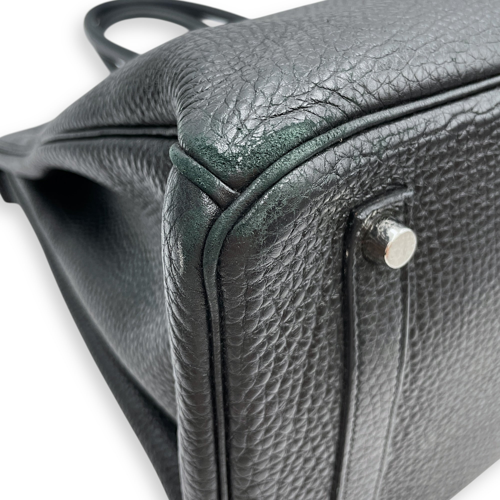 Birkin 35 Black in Togo, Palladium hardware