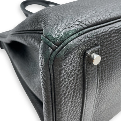 Birkin 35 Black in Togo, Palladium hardware