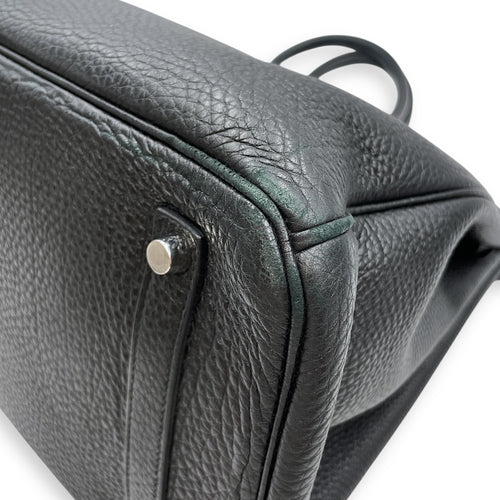 Birkin 35 Black in Togo, Palladium hardware