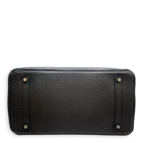 Birkin 35 Black in Togo, Palladium hardware