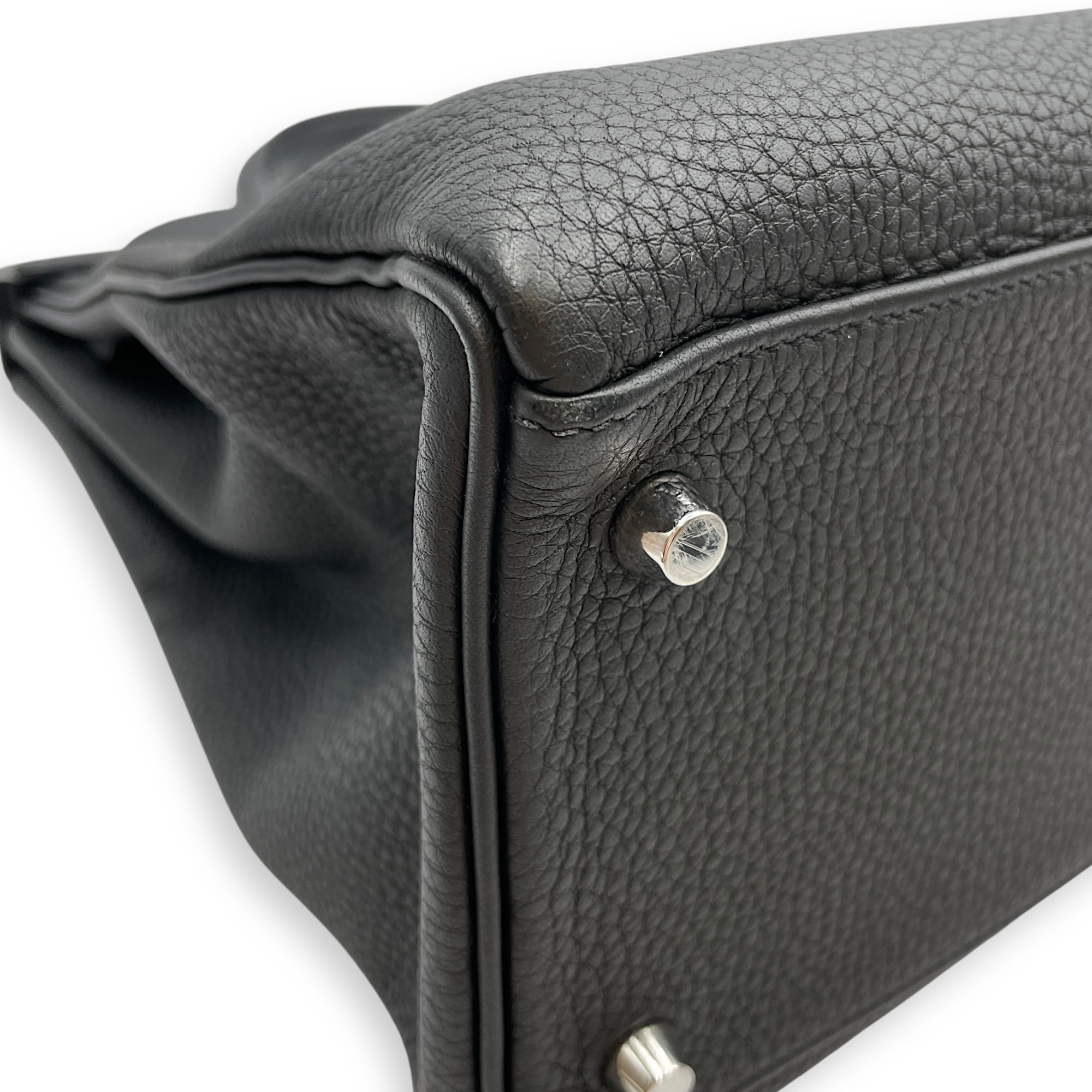 Kelly 35 Black in Togo, Palladium hardware