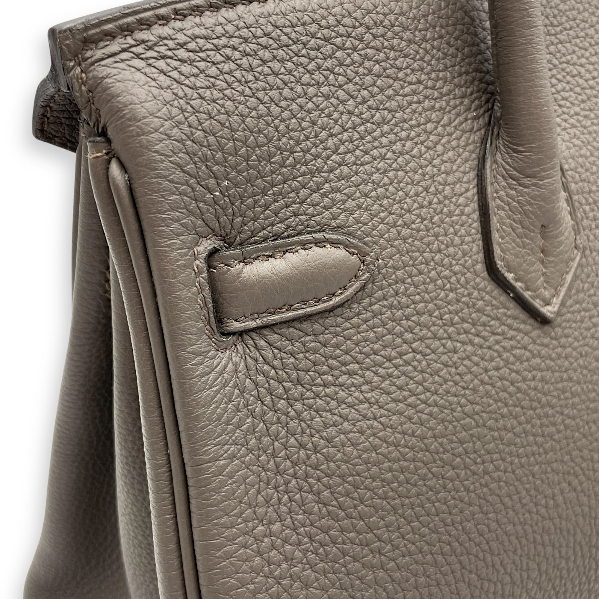 Birkin 25 Etain in Togo, Gold hardware