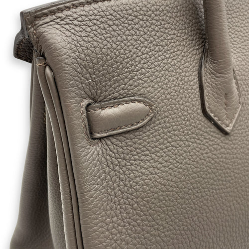 Birkin 25 Etain in Togo, Gold hardware