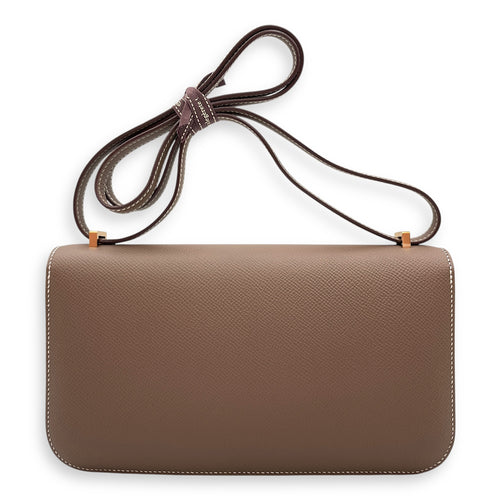 Constance Elan Etoupe in Epsom, Gold hardware