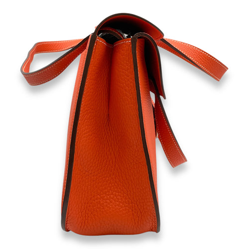 Halzan 31 Orange Poppy in Clemence, Palladium hardware