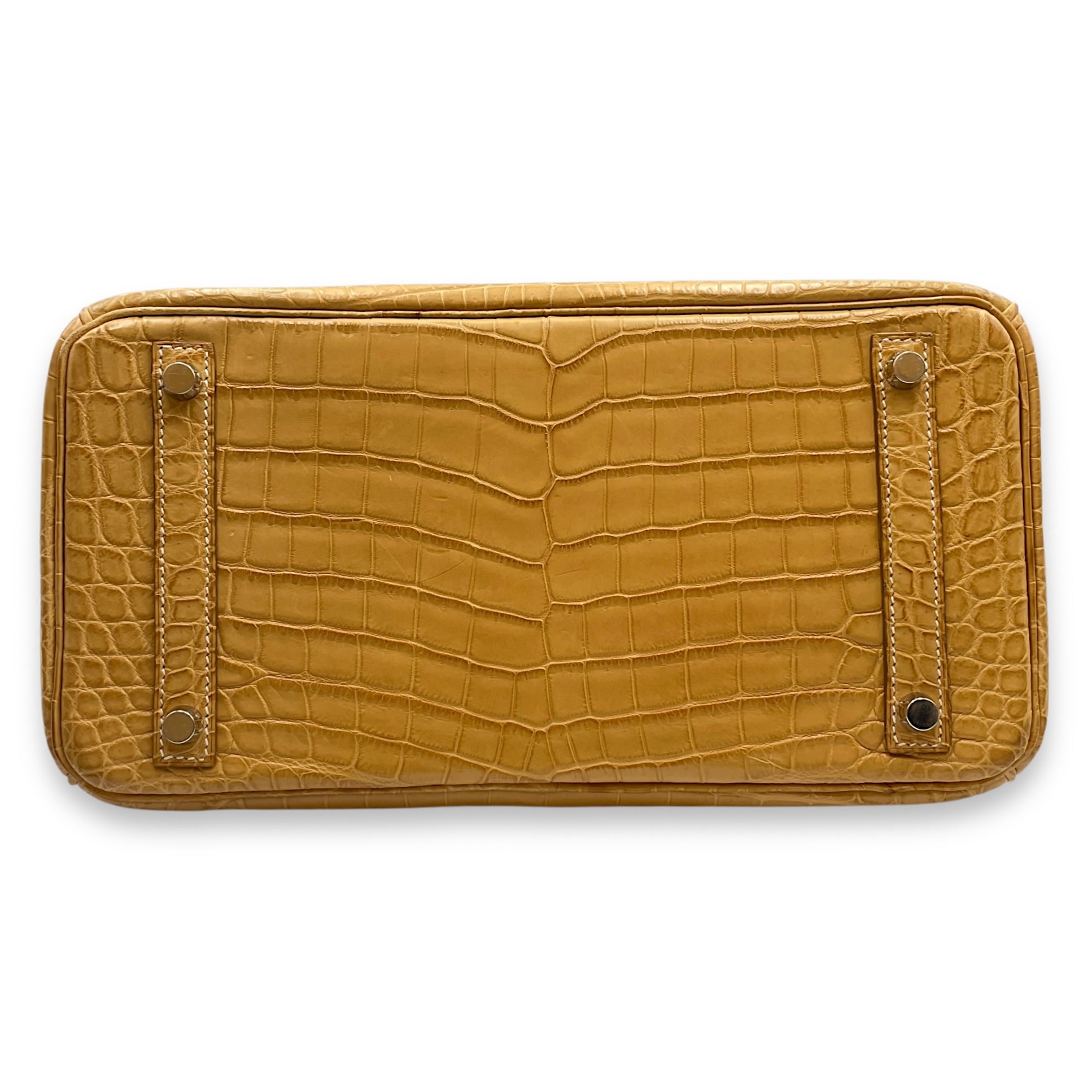 Birkin 30 Paille in Matte Niloticus, Palladium hardware