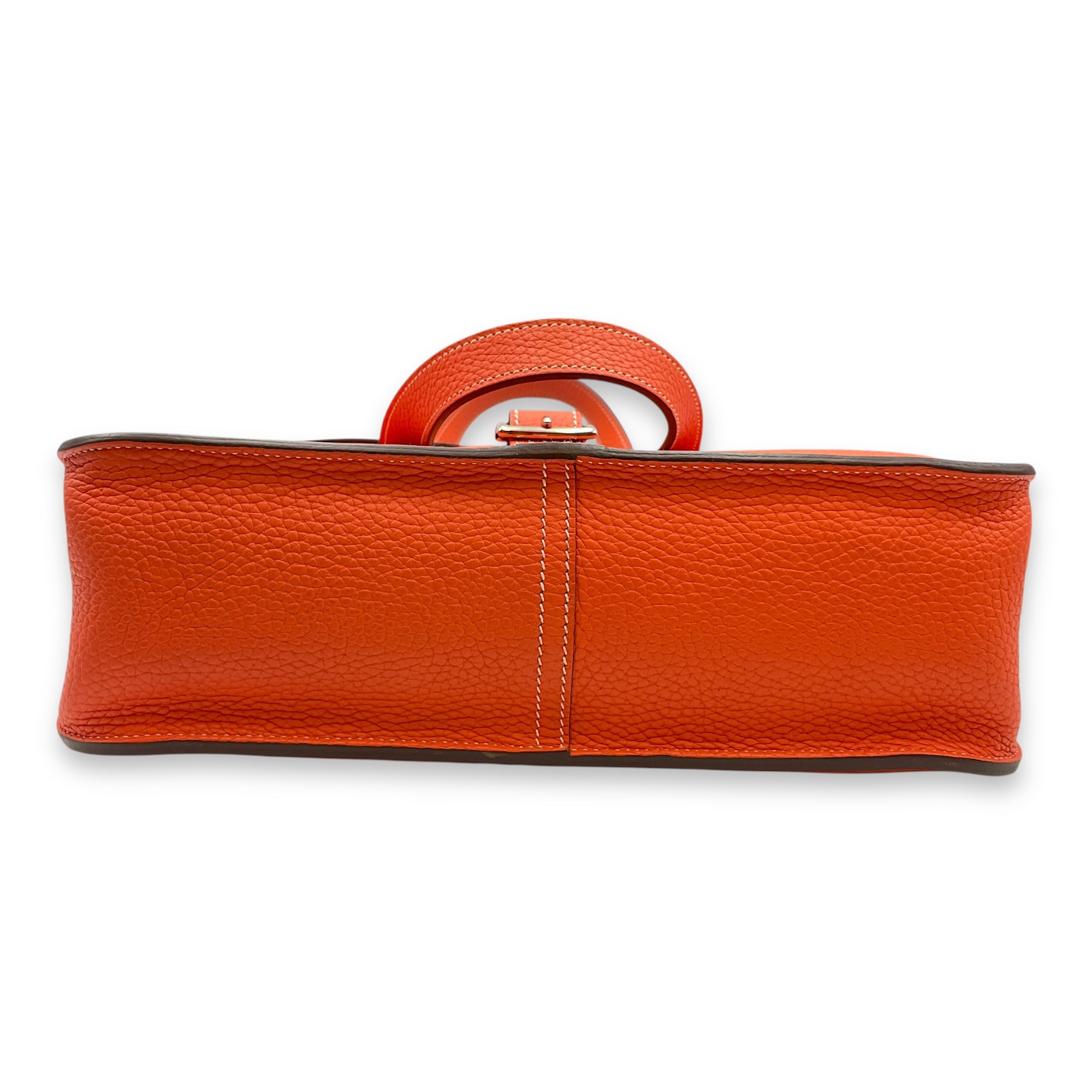 Halzan 31 Orange Poppy in Clemence, Palladium hardware