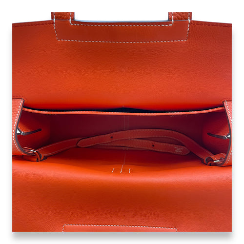 Halzan 31 Orange Poppy in Clemence, Palladium hardware