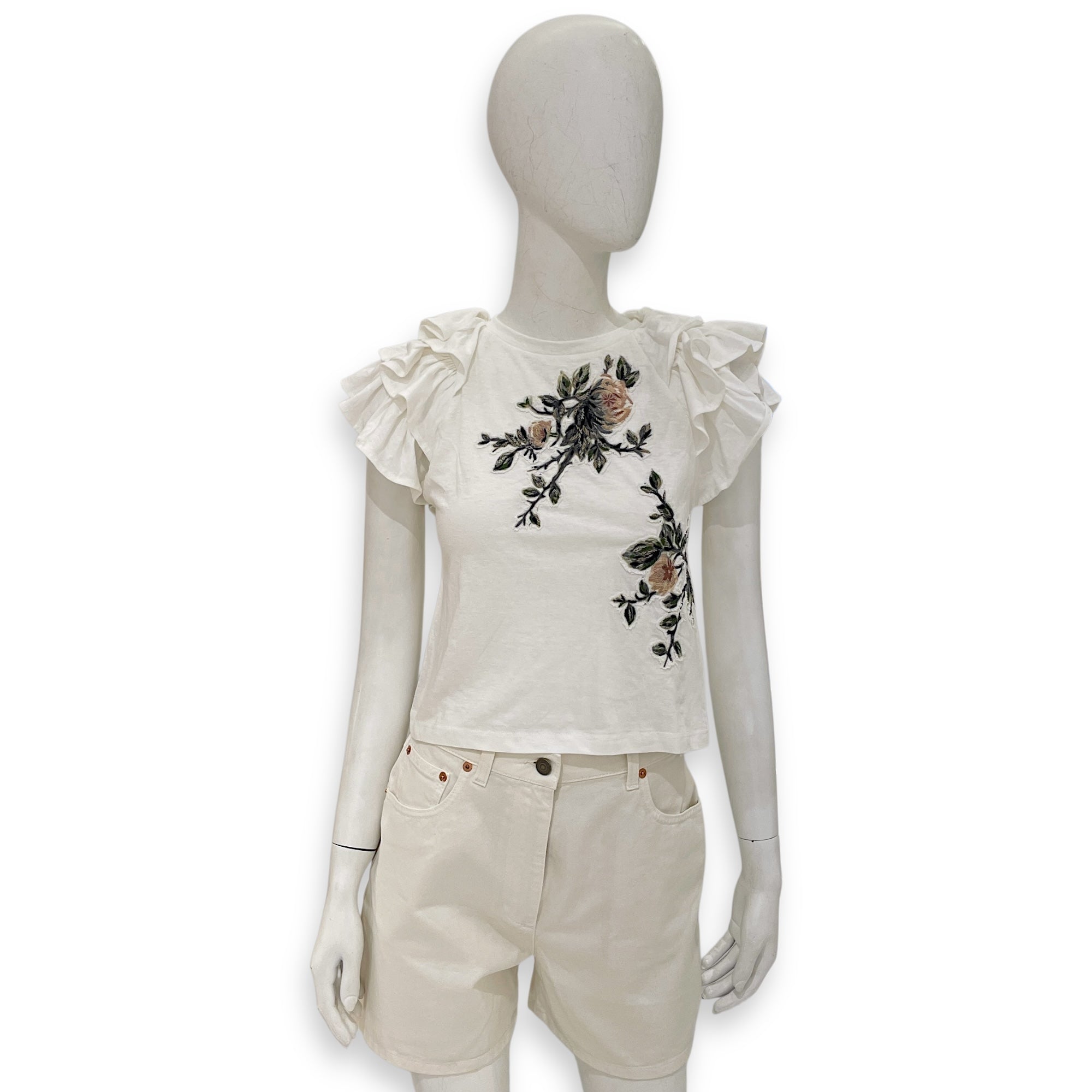 Jersey T-Shirt XS White Ready-To-Wear