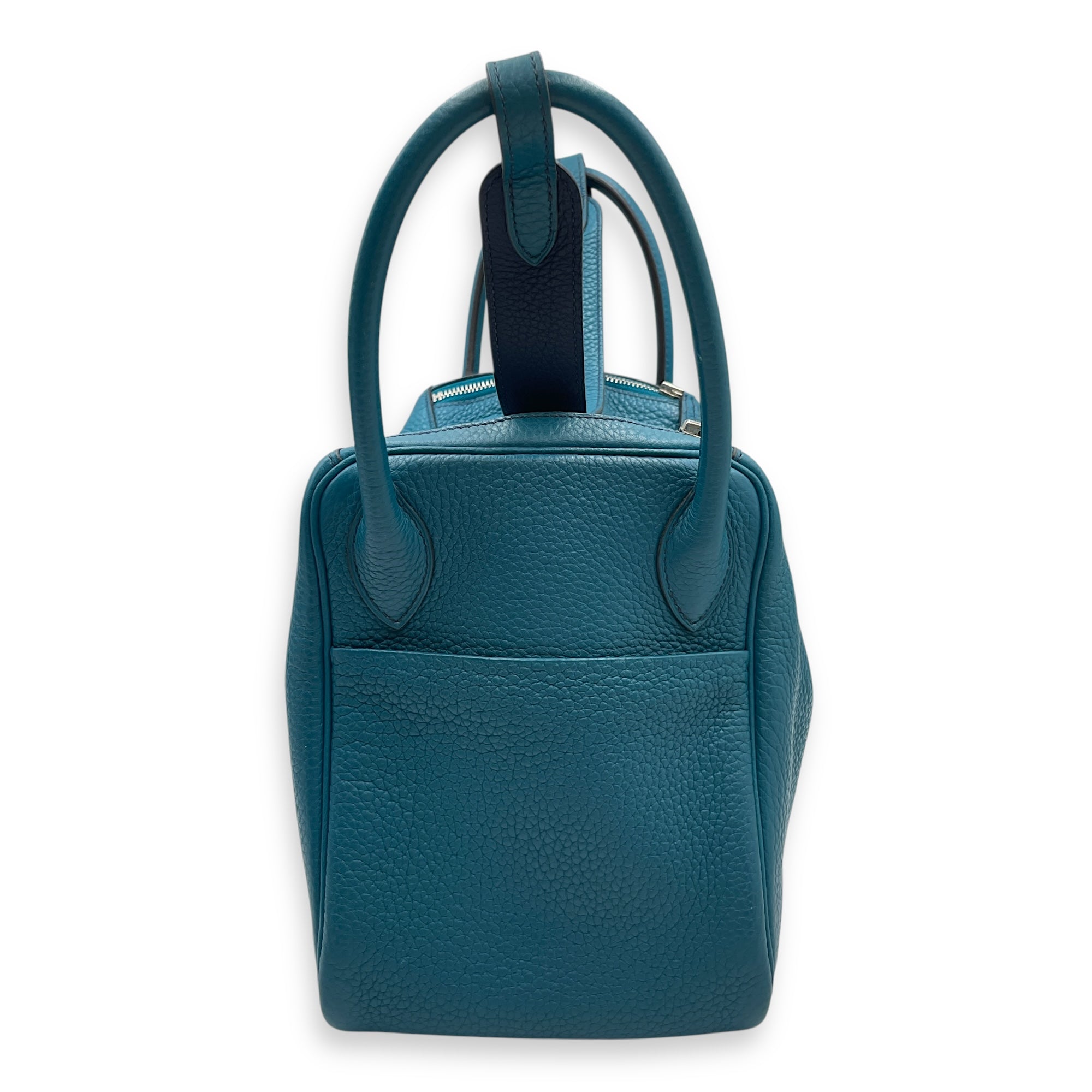 Eclat Lindy 34 Blue Izmir/Blue Sapphire in Clemence, Palladium hardware