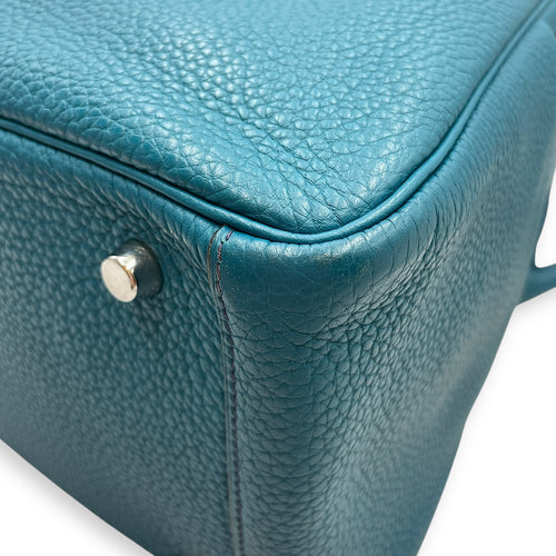 Eclat Lindy 34 Blue Izmir/Blue Sapphire in Clemence, Palladium hardware