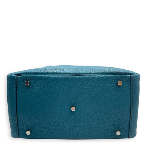 Eclat Lindy 34 Blue Izmir/Blue Sapphire in Clemence, Palladium hardware