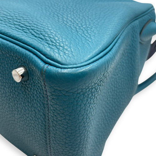 Eclat Lindy 34 Blue Izmir/Blue Sapphire in Clemence, Palladium hardware