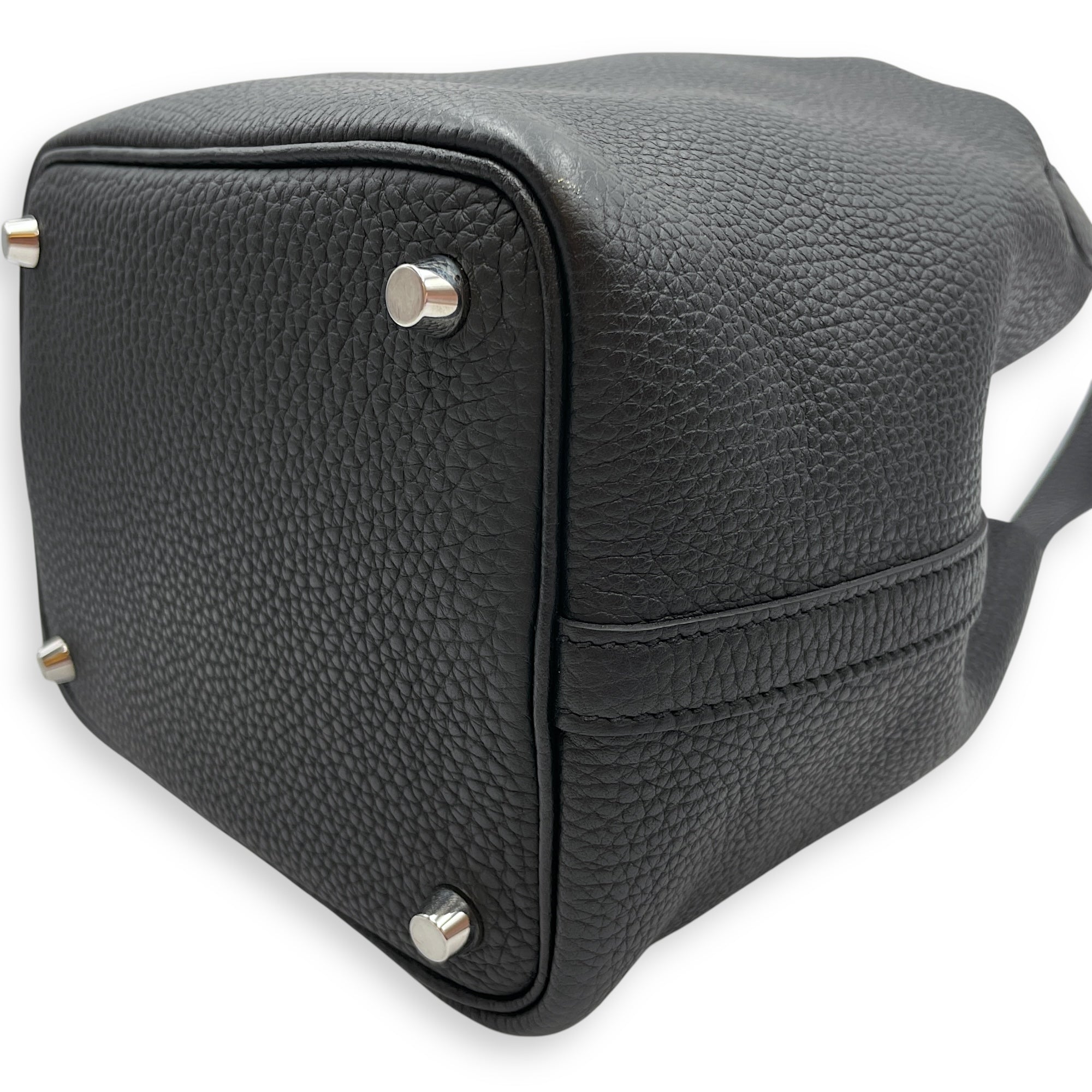 Picotin 18 Black in Clemence, Palladium hardware