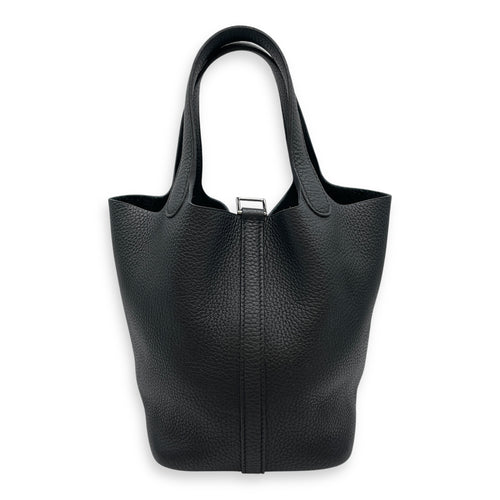 Picotin 18 Black in Clemence, Palladium hardware
