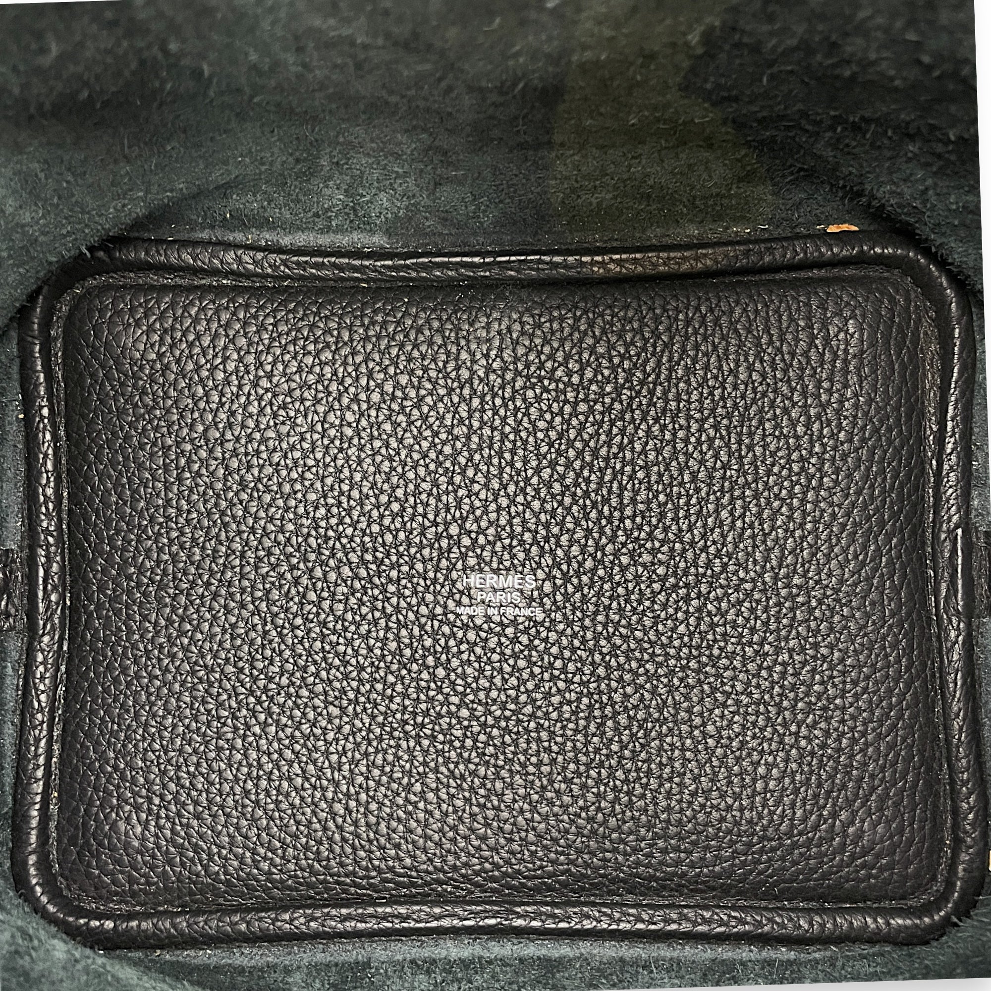 Picotin 18 Black in Clemence, Palladium hardware