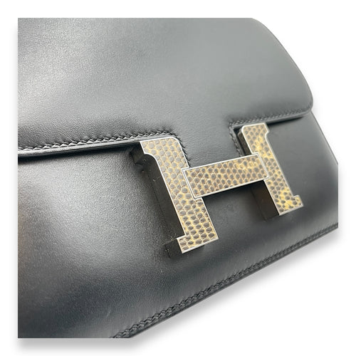 Constance 18 Black/Ombre in Monsieur/Lizard, Palladium hardware