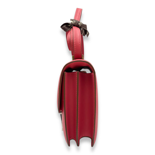Constance 18 Rose Lipstick in Tadelakt, Palladium hardware