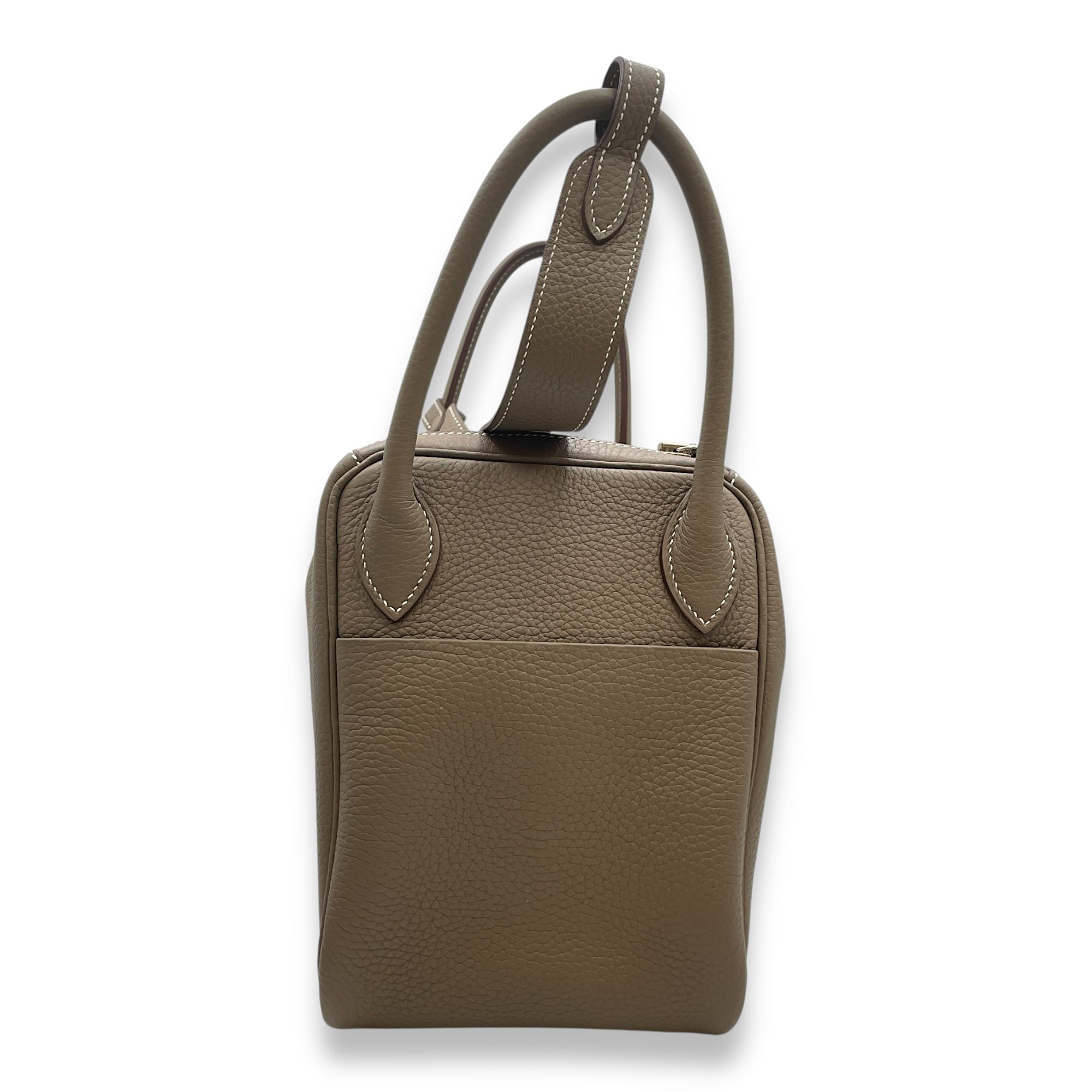 Lindy 30 Etoupe in Clemence, Palladium hardware