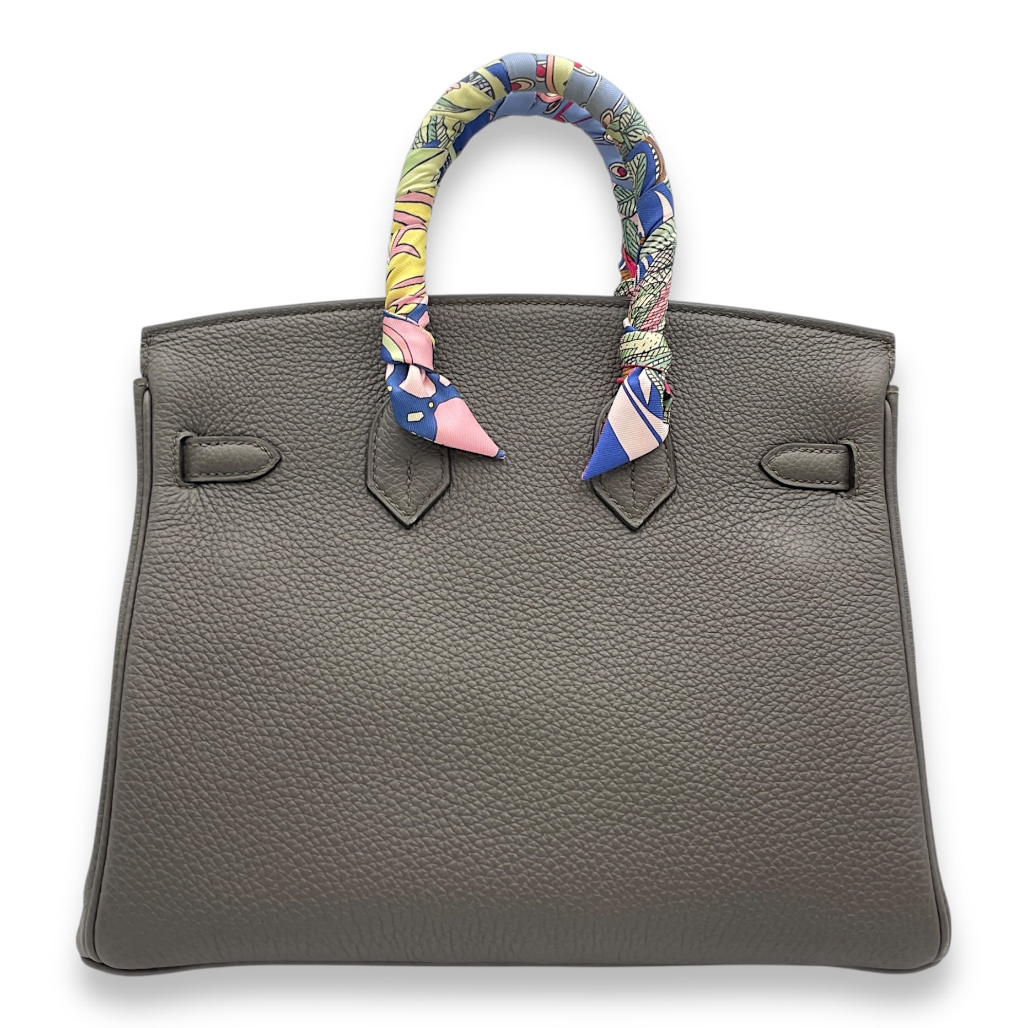 Birkin 25 Etain in Togo, Rose Gold hardware
