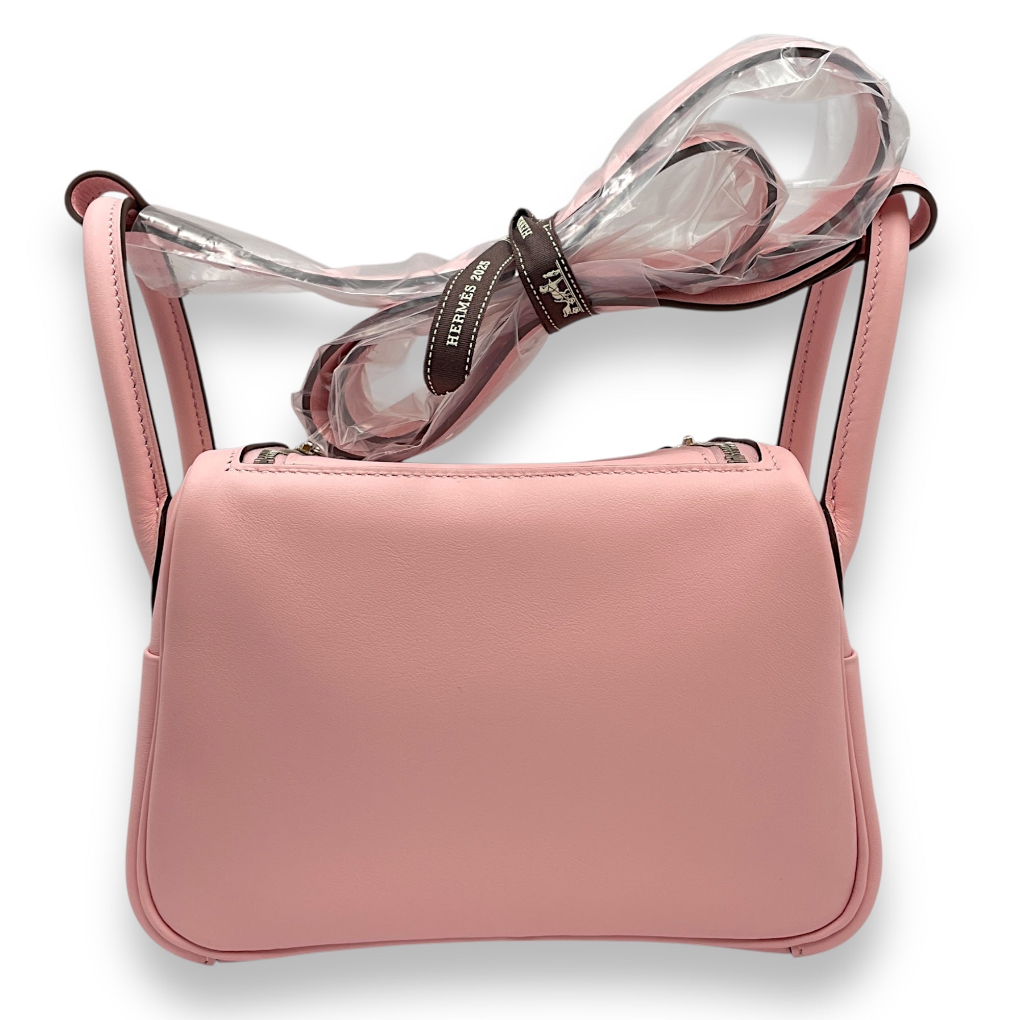 Lindy II Mini Rose Sakura in Swift, Palladium hardware