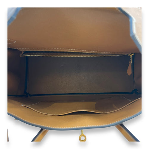 Birkin 35 Toffee in Epsom, Gold hardware