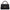 Coco Lizard Handle Medium Black Flap Bag in Caviar Leather, Gold hardware