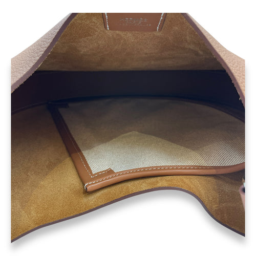 Acorn Bag Brown in Togo/Swift, Palladium hardware