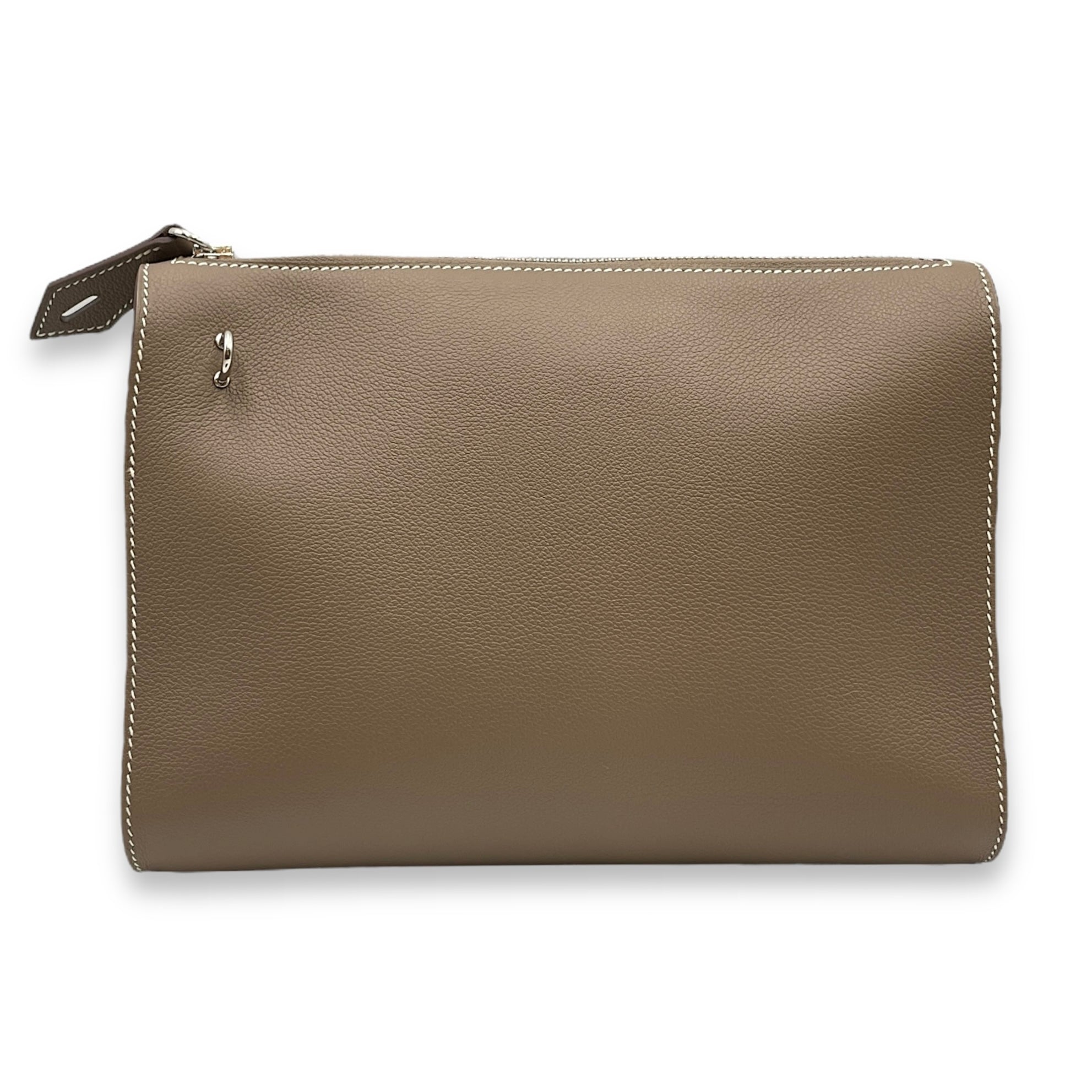 Bolittle Etoupe in Evercolor, Palladium hardware