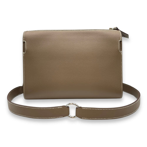 Bolittle Etoupe in Evercolor, Palladium hardware