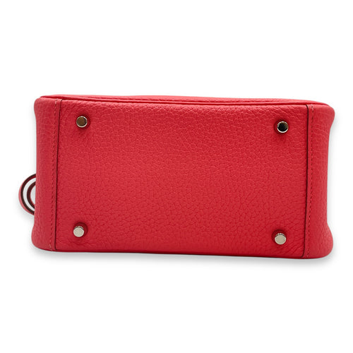 Lindy Mini Rose Azalea in Clemence, Palladium hardware