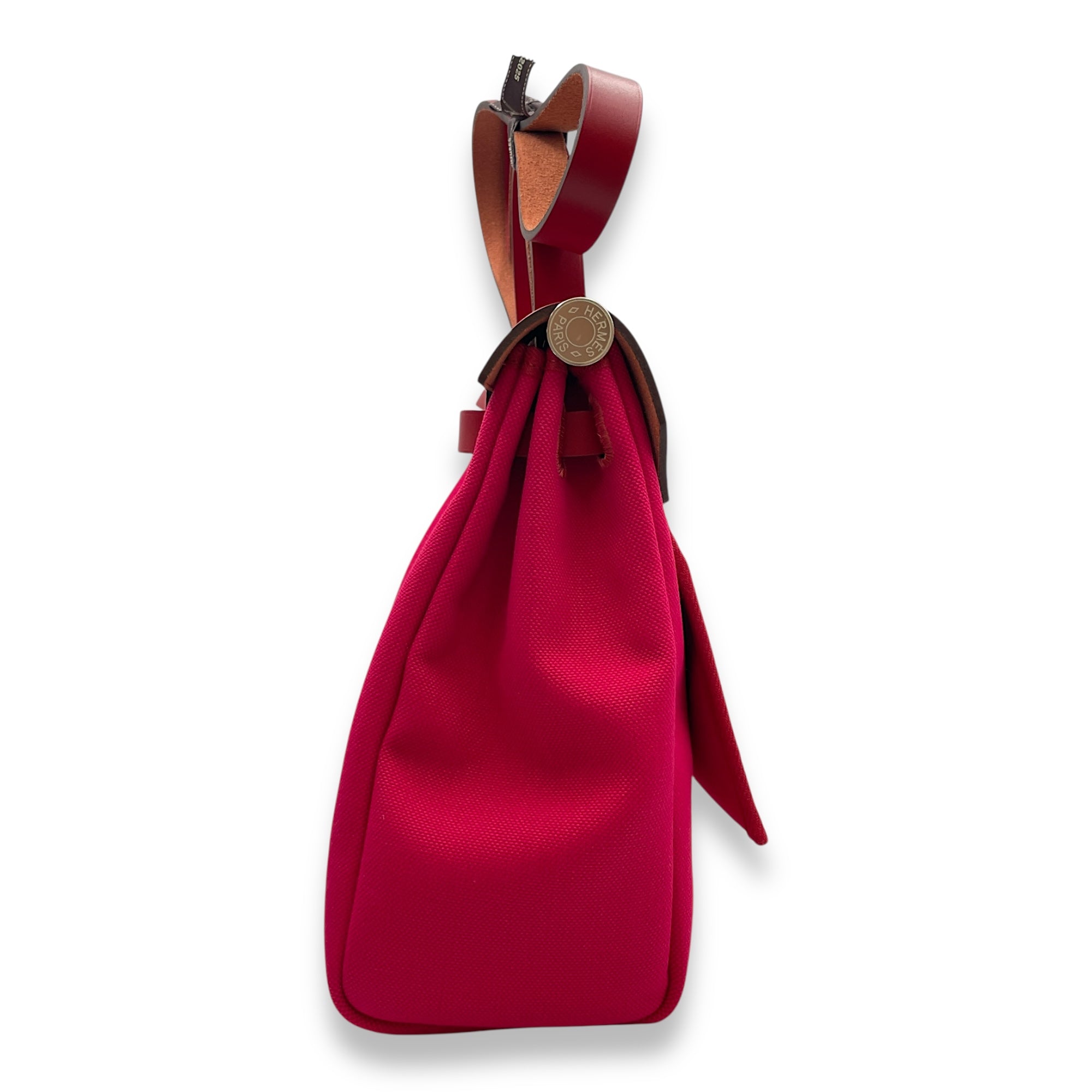 Herbag 31 Rose Mexico/Rouge Piment in Vache Hunter/Toile, Palladium hardware