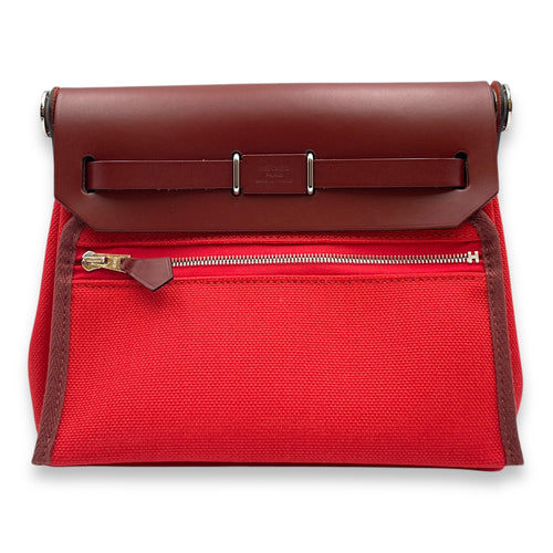 Herbag 20 Rouge Radieux/Rouge H in Toile/Vache Hunter, Palladium hardware