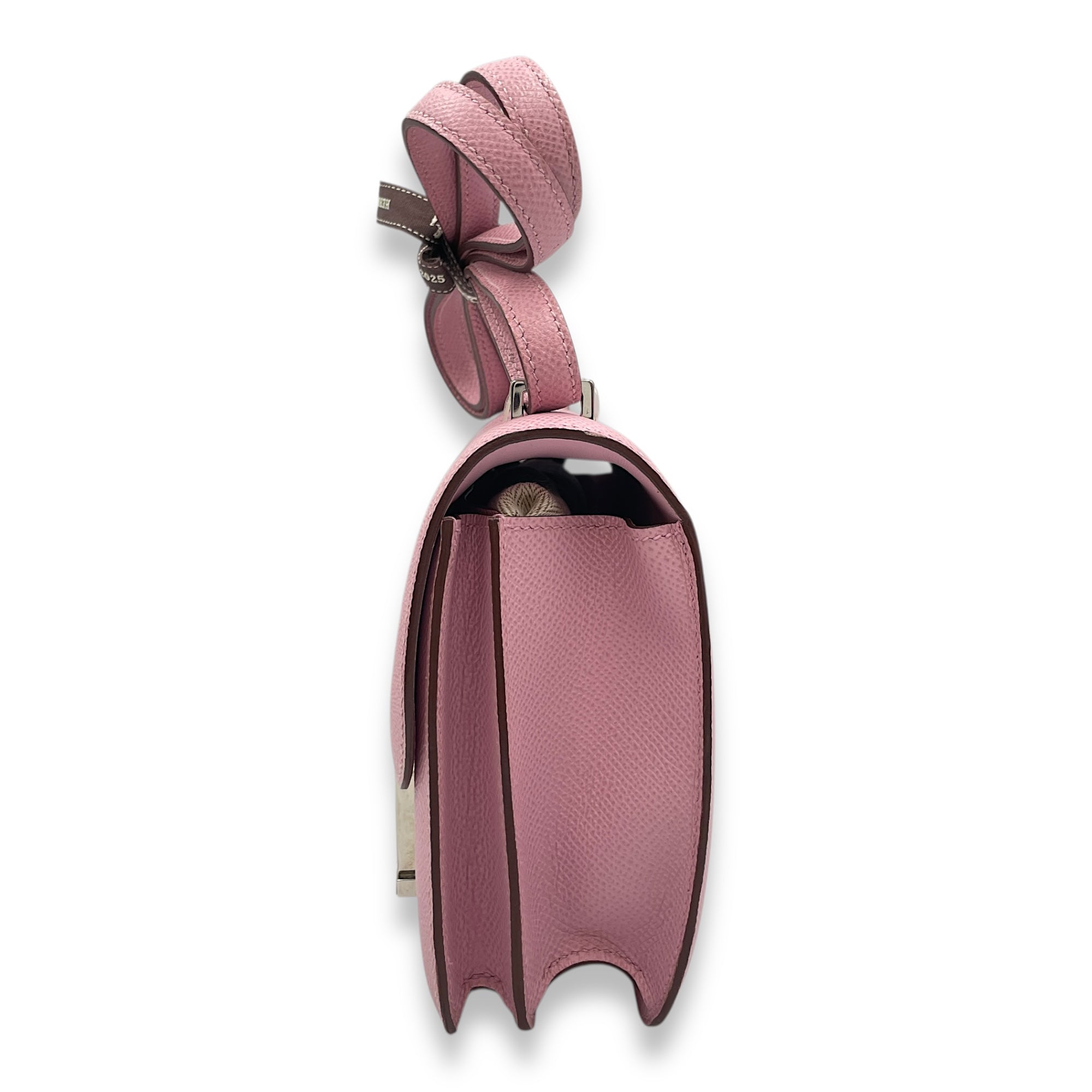 Constance Mirror 18 Mauve Sylvestre in Epsom, Palladium hardware