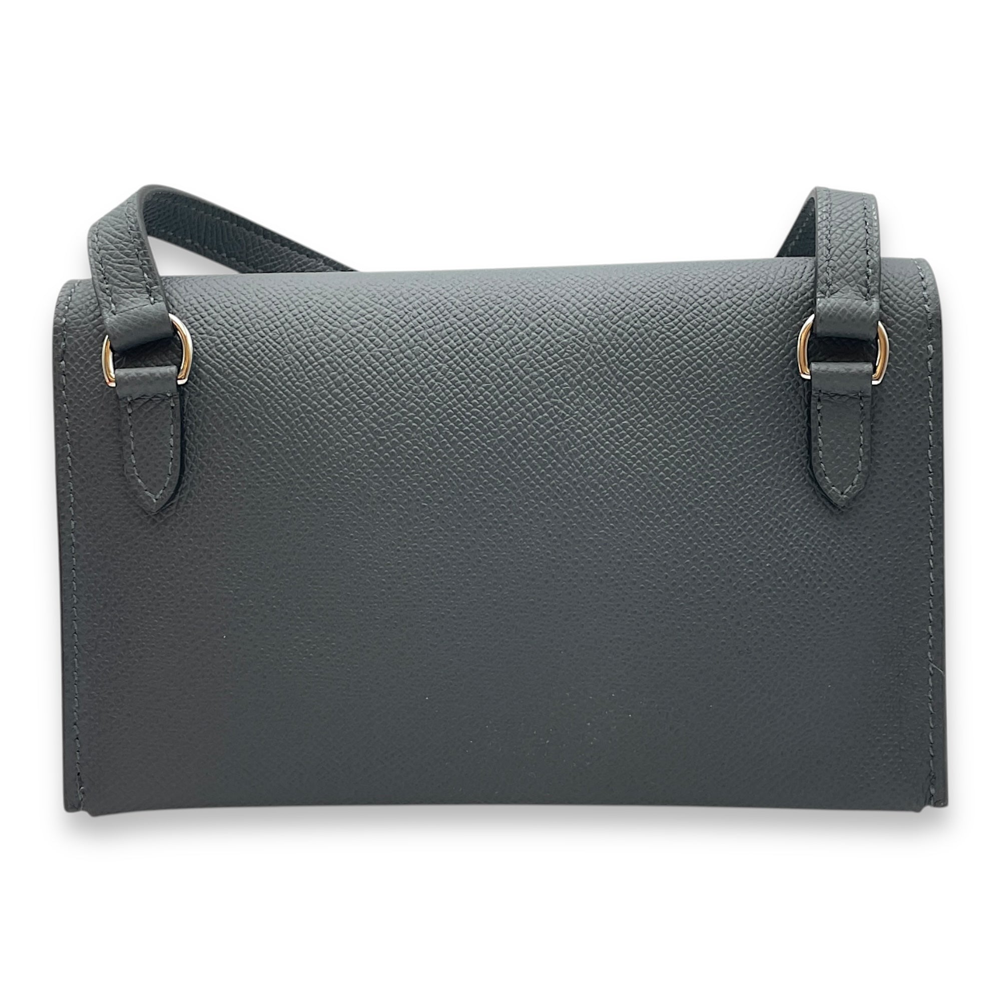 Hermesnap Gris Misty in Epsom, Palladium hardware