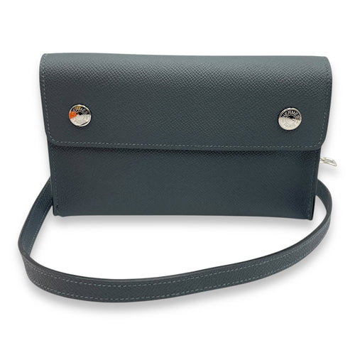 Hermesnap Gris Misty in Epsom, Palladium hardware