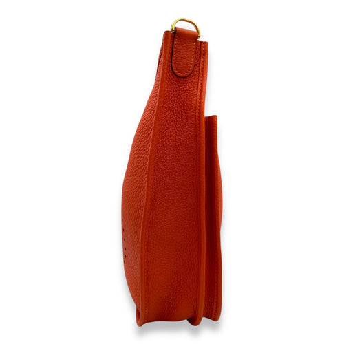 Evelyne III PM Feu in Clemence, Gold hardware