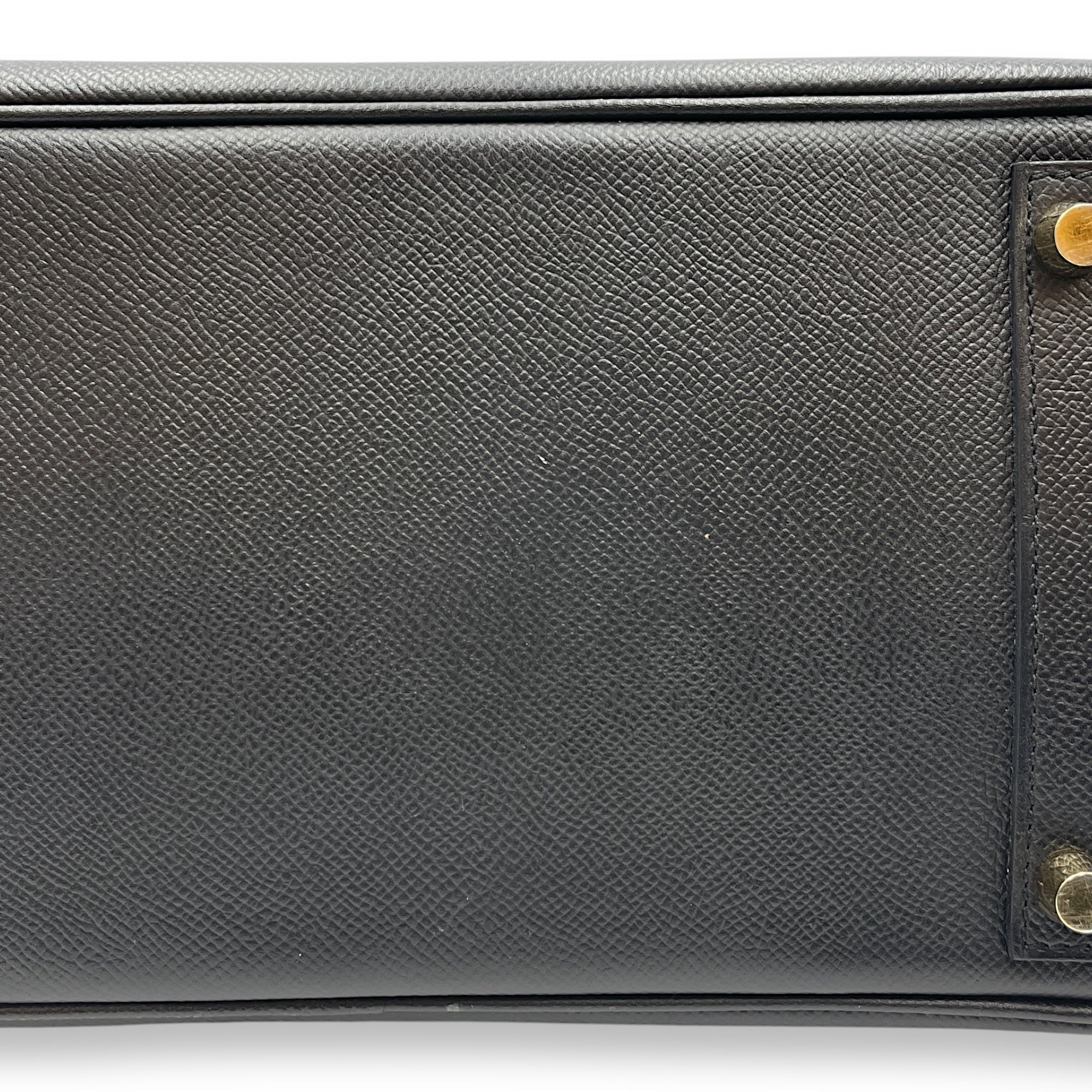 Birkin 30 Black in Epsom, Gold hardware