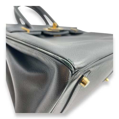 Birkin 30 Black in Epsom, Gold hardware