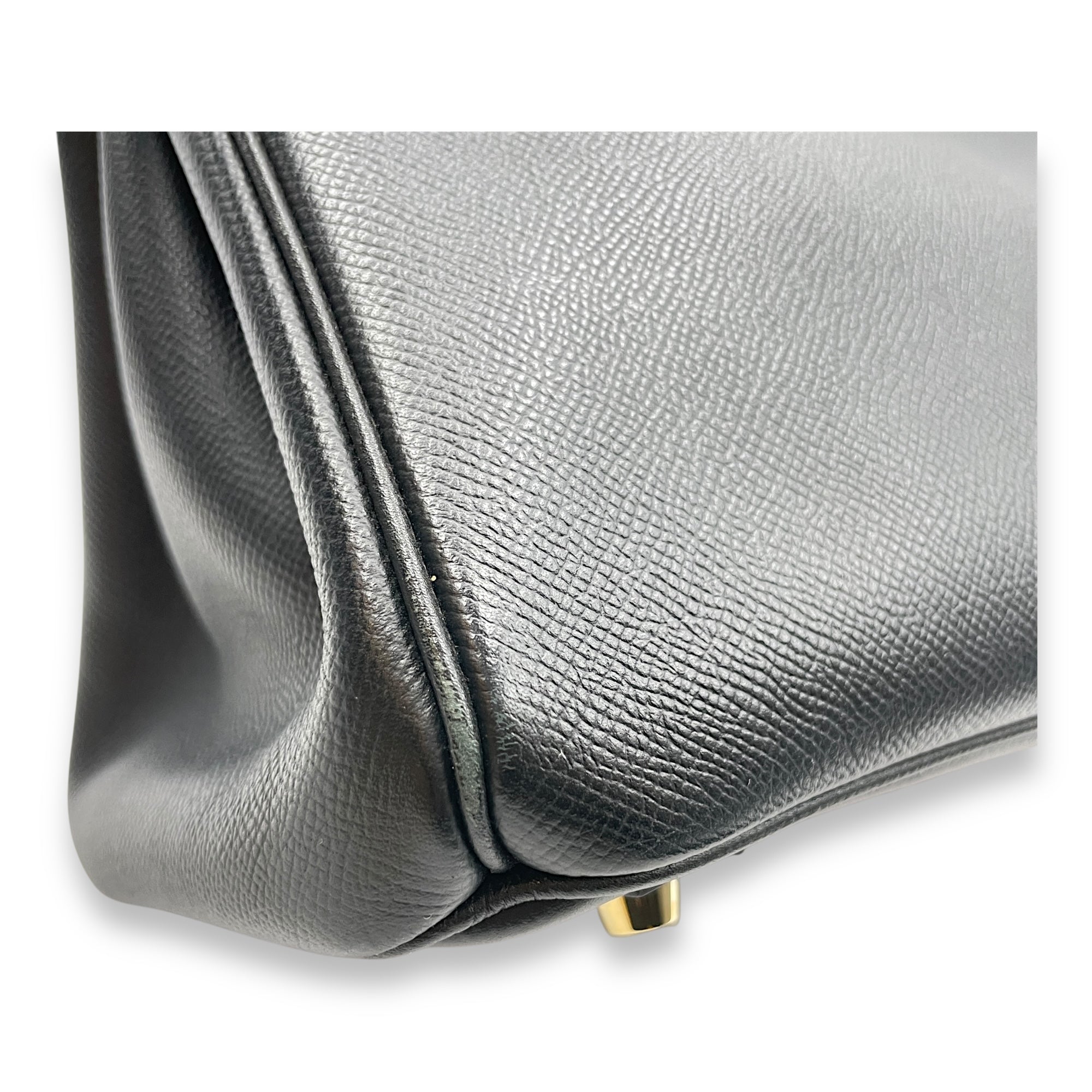 Birkin 30 Black in Epsom, Gold hardware