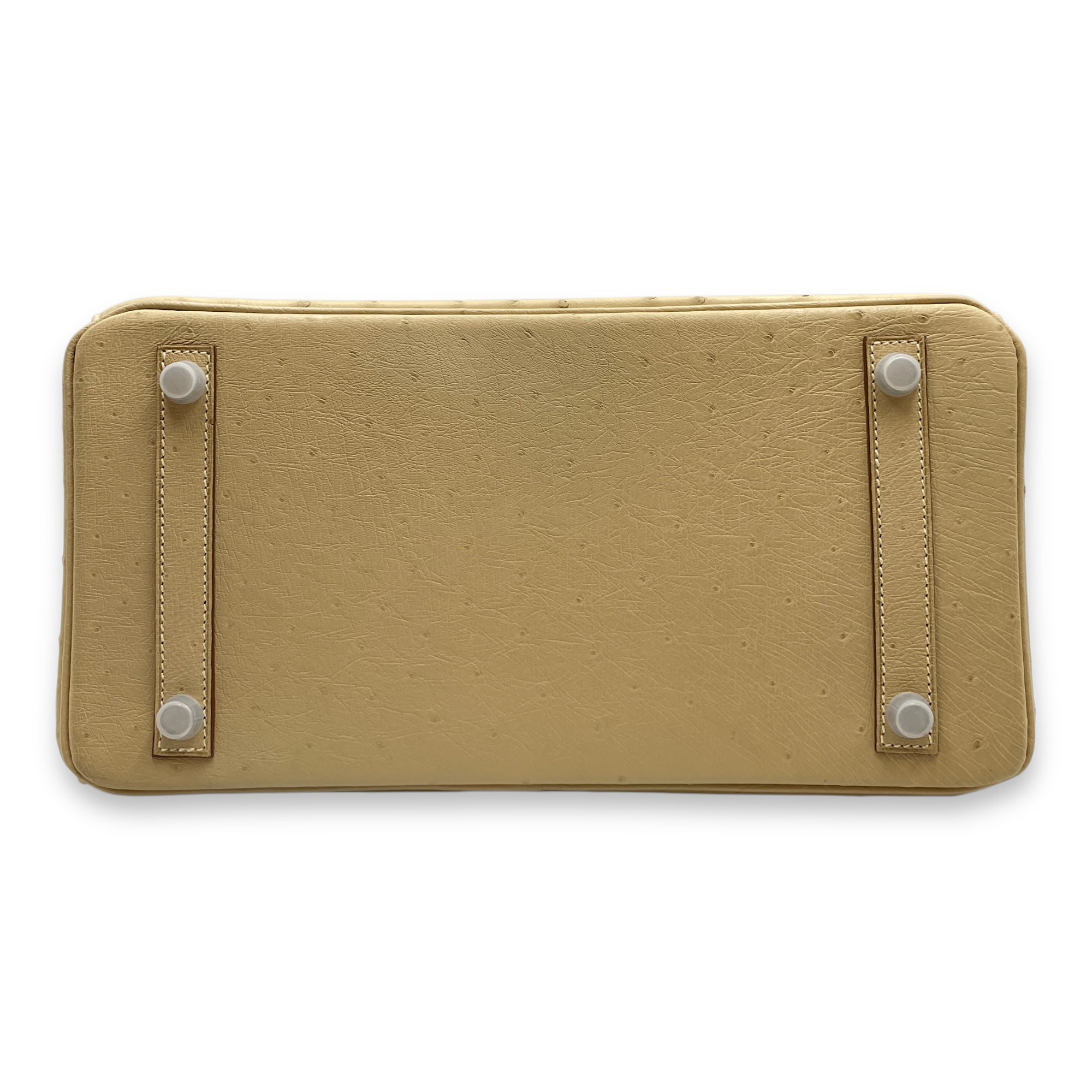 Birkin 30 Parchemin in Ostrich, Palladium hardware