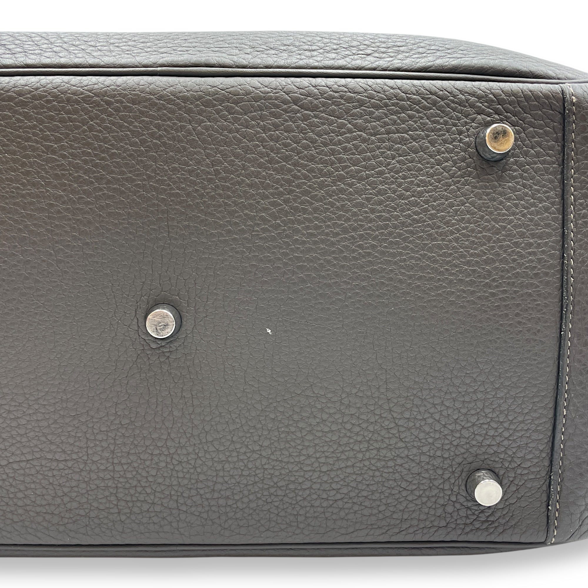 Lindy 34 Graphite in Clemence, Palladium hardware